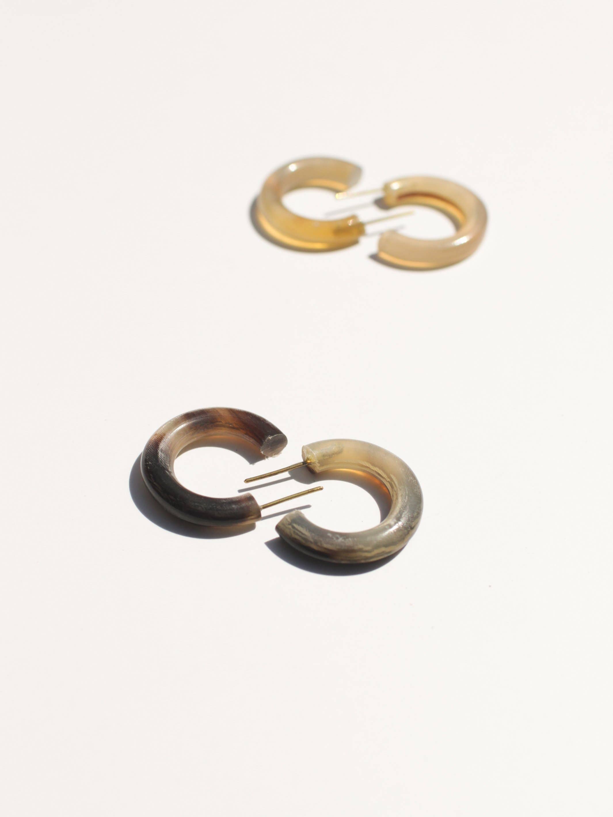 Rover & Kin - Wholesale Hoop Earrings - Horn Essential Hoops5