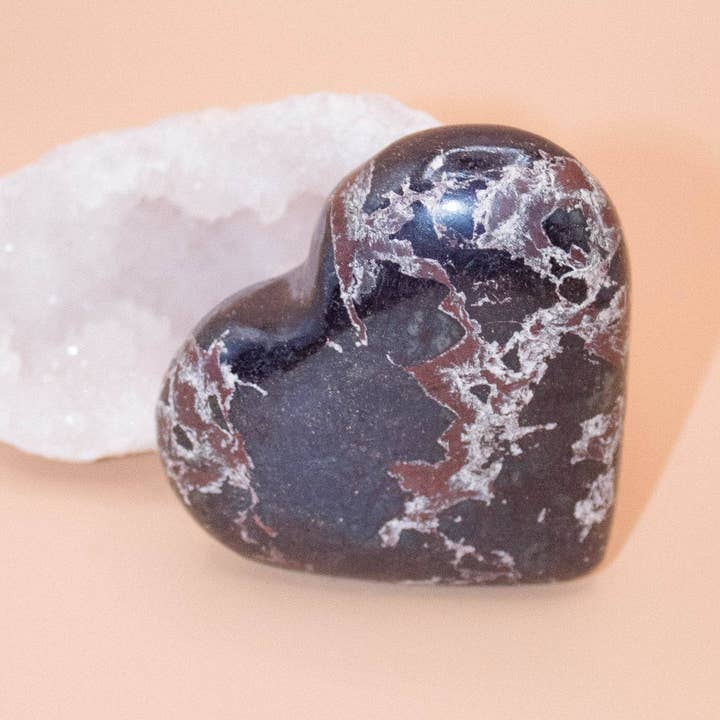 Tiny Rituals - Wholesale Spiritual Stone/Crystal - Rare Covellite Hearts - AAA Premium Quality30