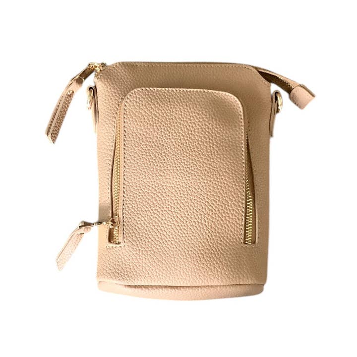 Kenze Panne - Wholesale Crossbody Bag - Women's - 3 ZIPPER CROSSBODY 13