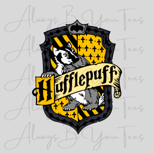 Always B You Tees - Wholesale Sublimation Transfer - Hufflepuff Color DTF Transfer 0