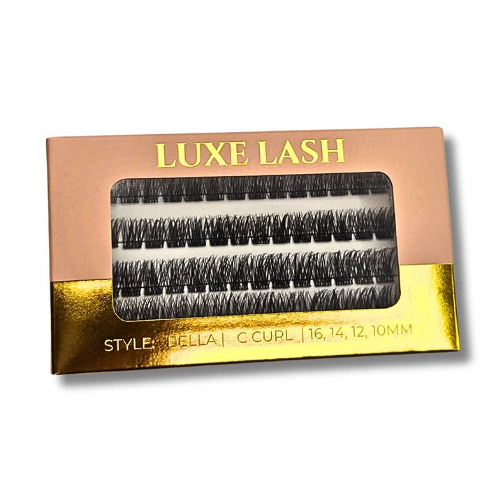 Luxe Lash Premium Lash Extensions ( 4 rows ) for wholesale by Supreme Glo