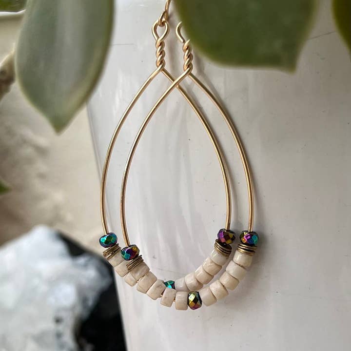 Ohrringe der Erde für den Großhandel von LilyGirl Jewelry