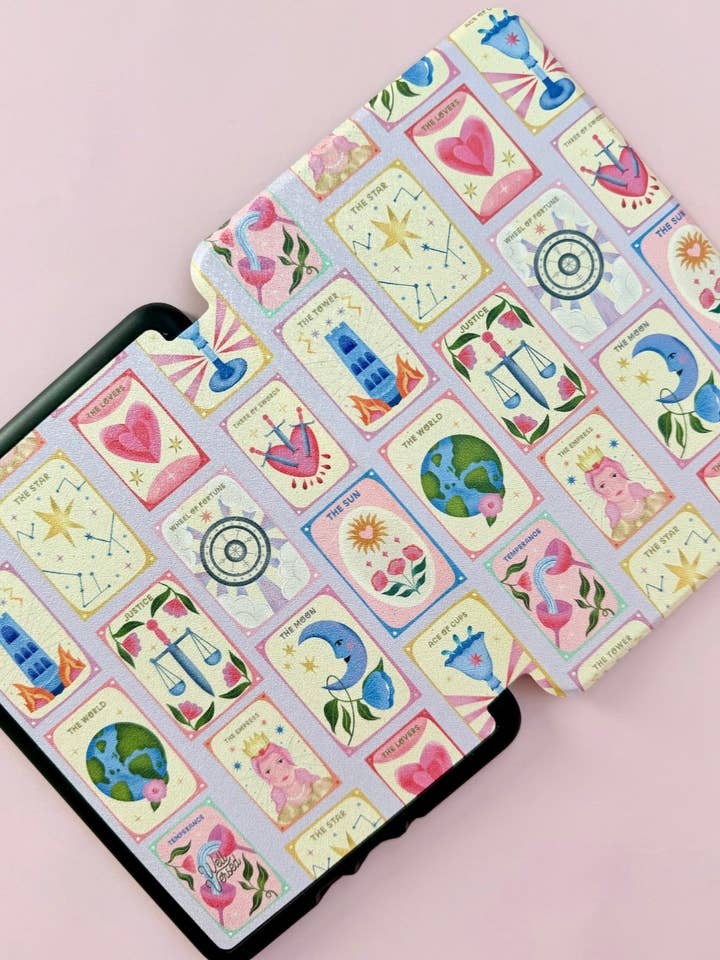 House of Tarot Kindle Case - E-Reader Case for wholesale by Well Versed Goods