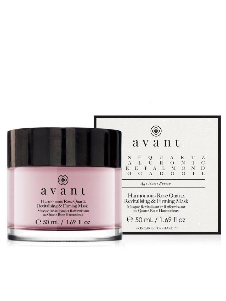 Masque revitalisant et raffermissant au quartz rose harmonieux pour la vente par Avant Skincare