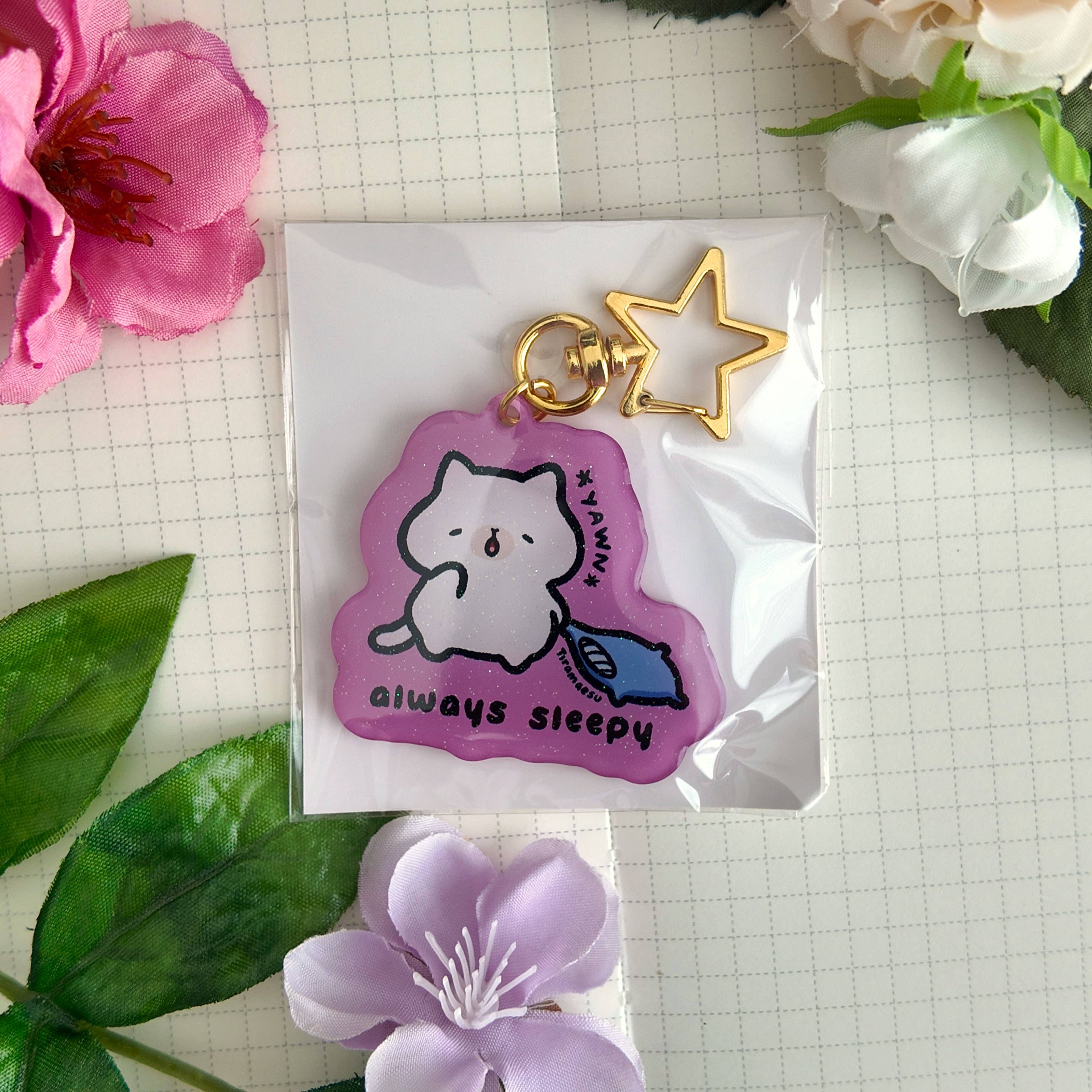 Tiramaesu - Wholesale Keychain - Unisex - Always Sleepy Keychain2