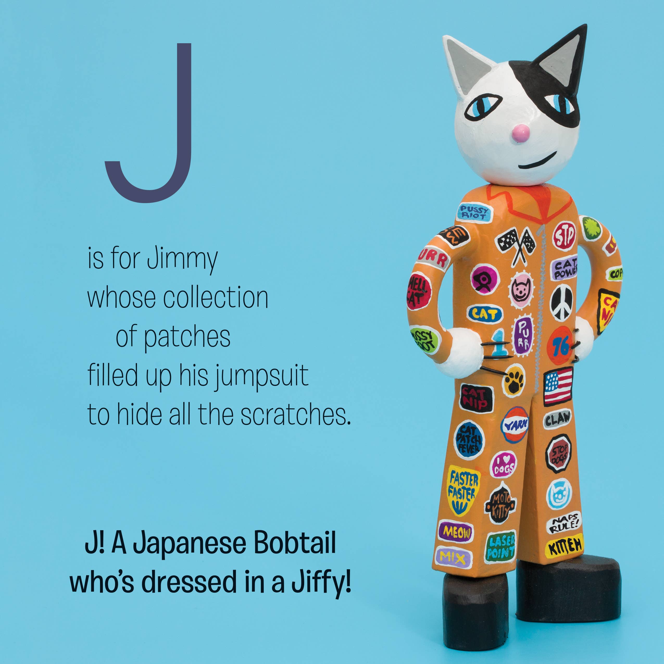 Bunny with a Toolbelt - Wholesale Preschool Book (3-5) - Catabet - an alphabet book about cats and clothing2
