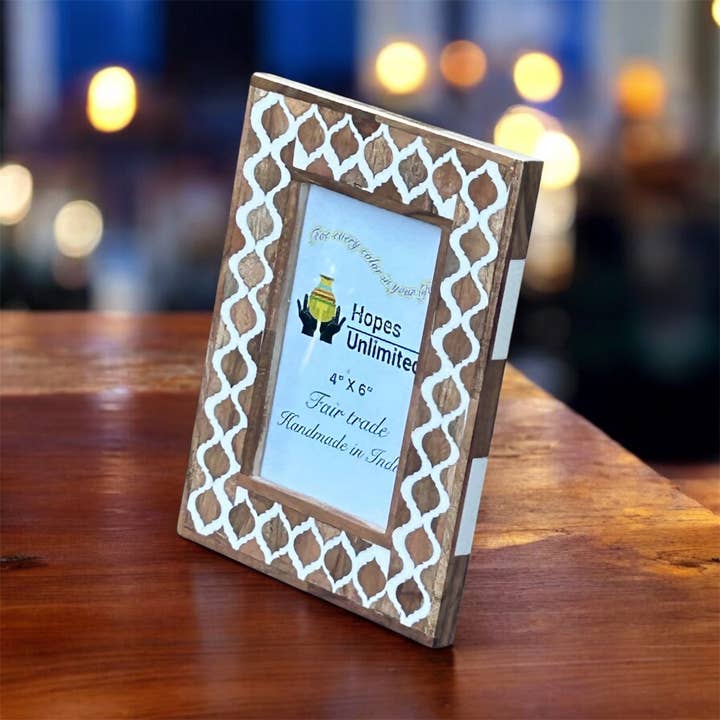 Inlay Picture Frame for wholesale by Hopes Unlimited