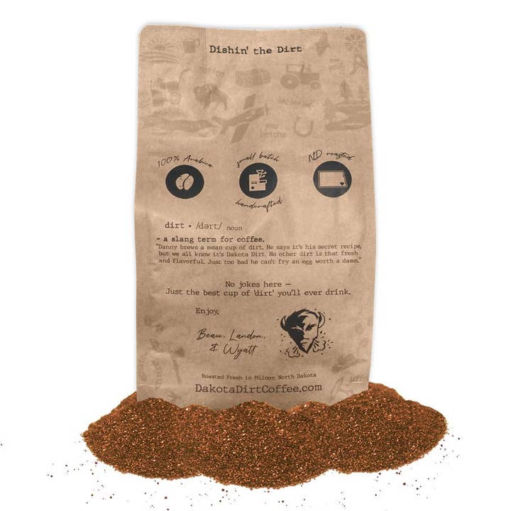 Dakota Dirt Coffee Company - Wholesale Coffee Beans - Frozen Tundra (Medium/Light Roast)