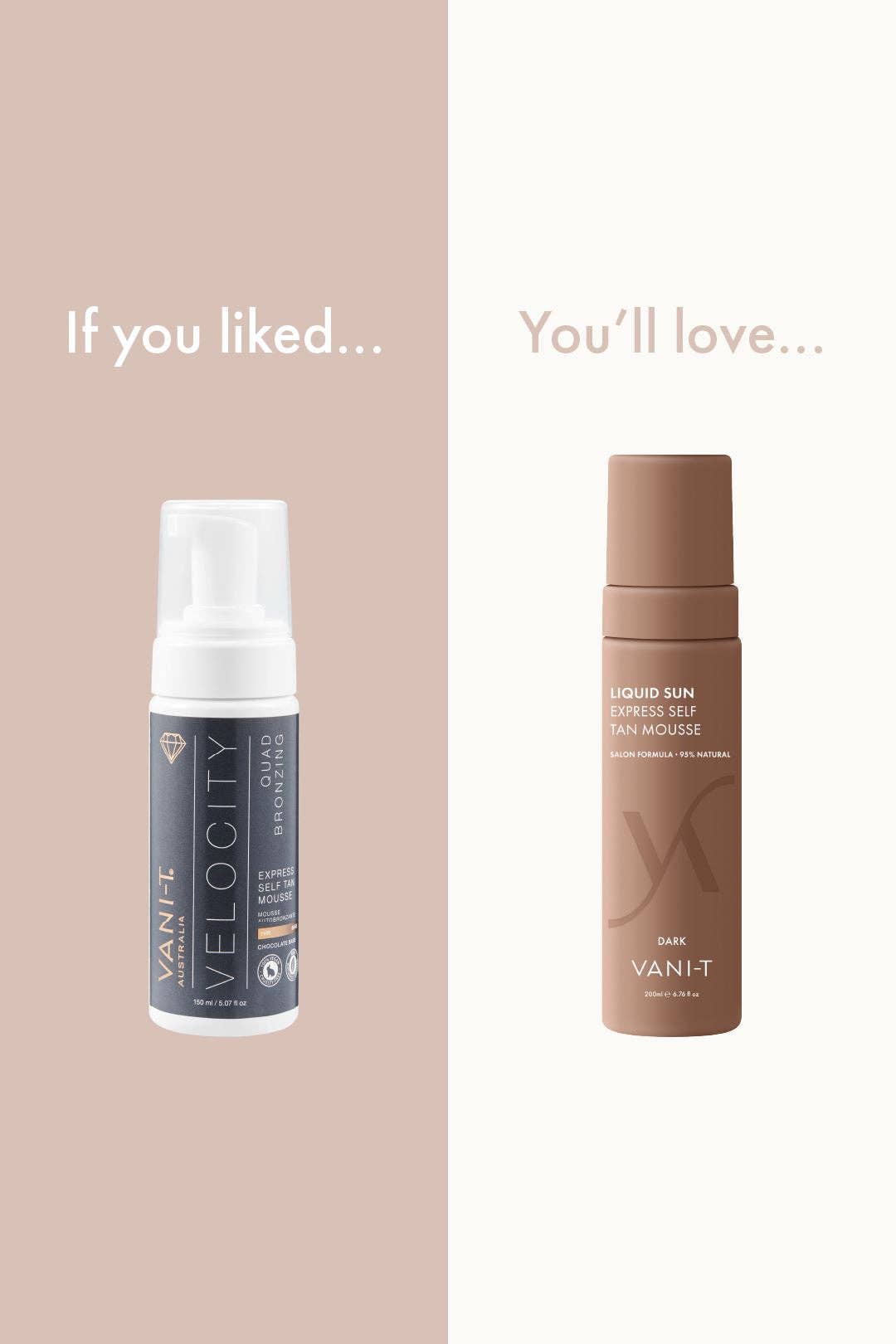 VANI-T - Vendita all'ingrosso Autoabbronzanti - Liquid Sun® Express Mousse Autoabbronzante - Scuro14