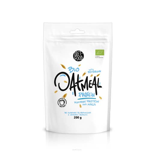 Bio Oatmeal Protein - Zucca e Maca 200 g per la vendita all'ingrosso da parte di Diet Food