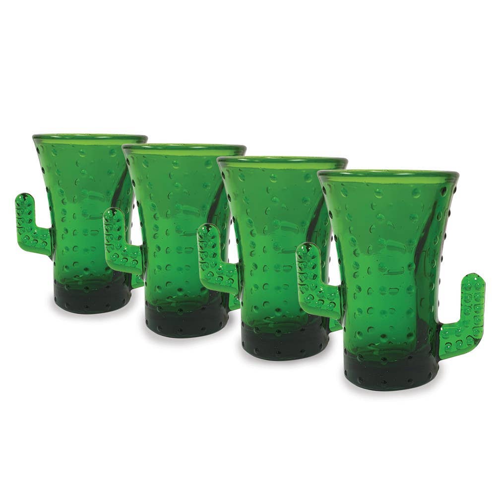 Original Products UK/EU - Wholesale Shot Glass - Bar Bespoke Cactus Shot Glasses 4 Pack1