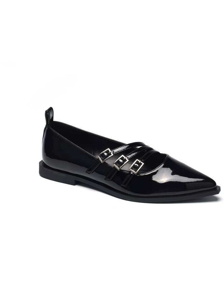 Spidse Ballerinaer med Dobbelt Rem 8332 for engroshandel hos C'M PARIS