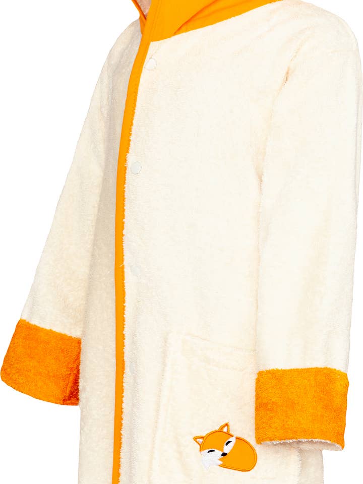 Bademantel Kinder Fuchs - made in Europe für den Großhandel von Smithy by Dagmar Nelk