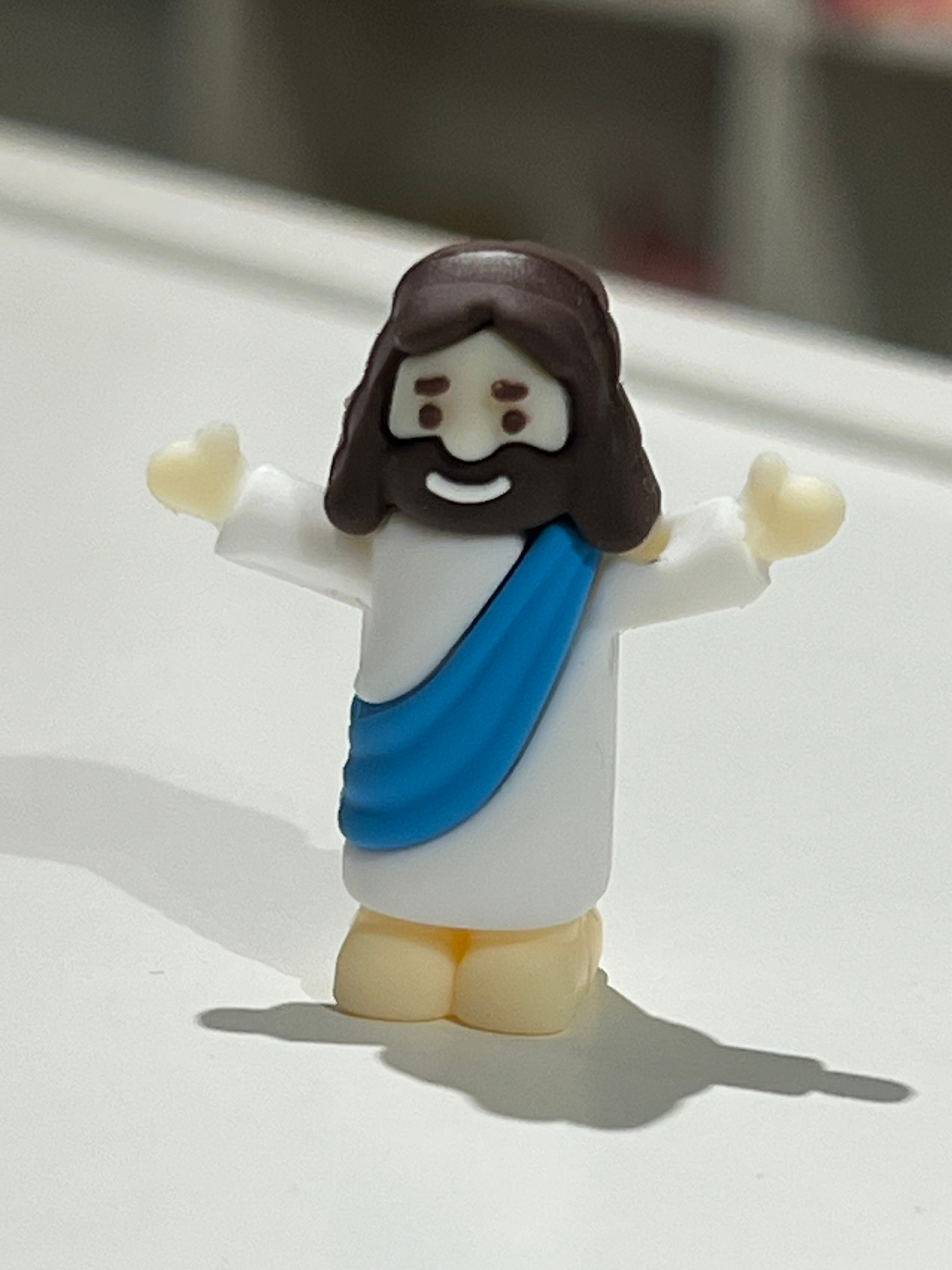 Oh Shirt and More LLC - Wholesale Decorative Figurine - Mini Jesus – Pocket-Sized Savior (1.38")3