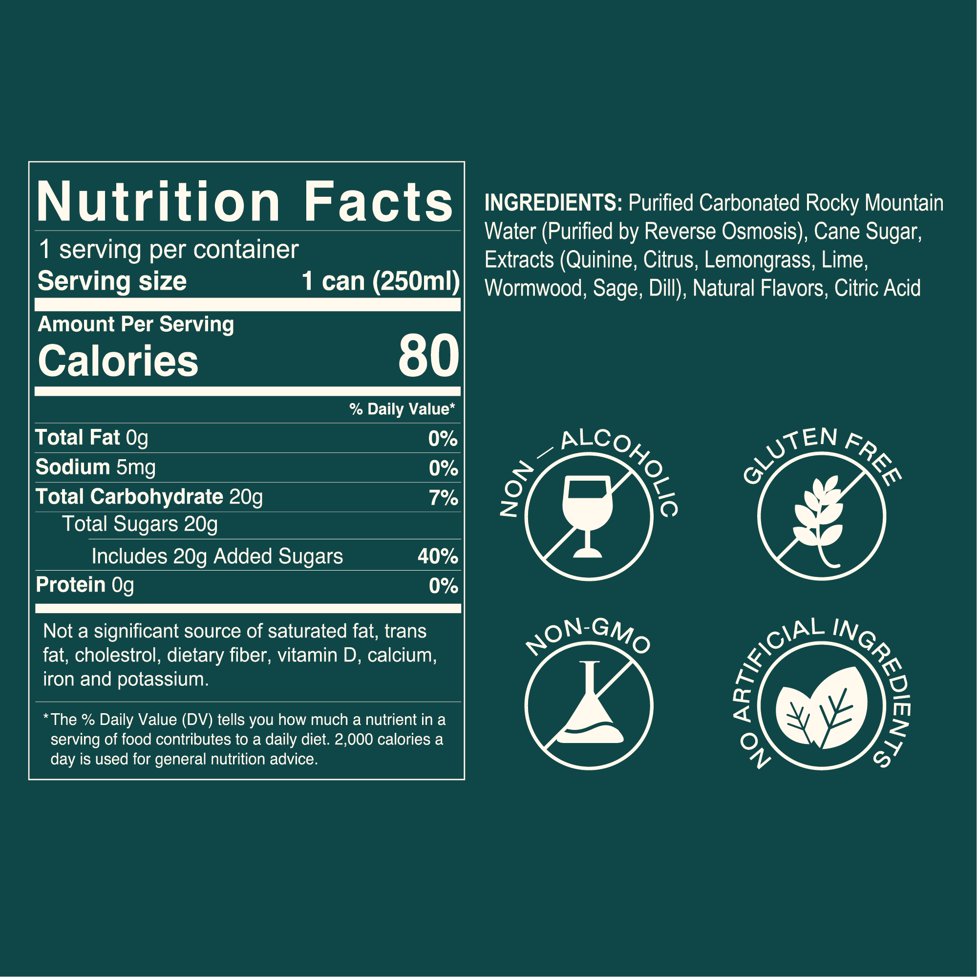 Strongwater – Engroshandel Alkoholfri aperitif – Boblende alkoholfri G&T Mocktail2