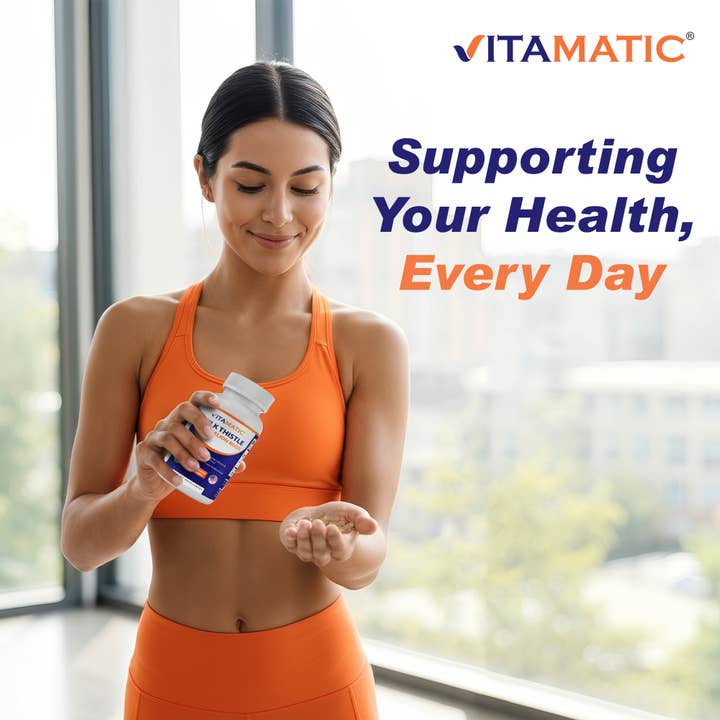 Vitamatic - Wholesale Oral Supplement/Vitamin - Vitamatic | Milk Thistle 50:1 Extract | 180 Veg Capsules6