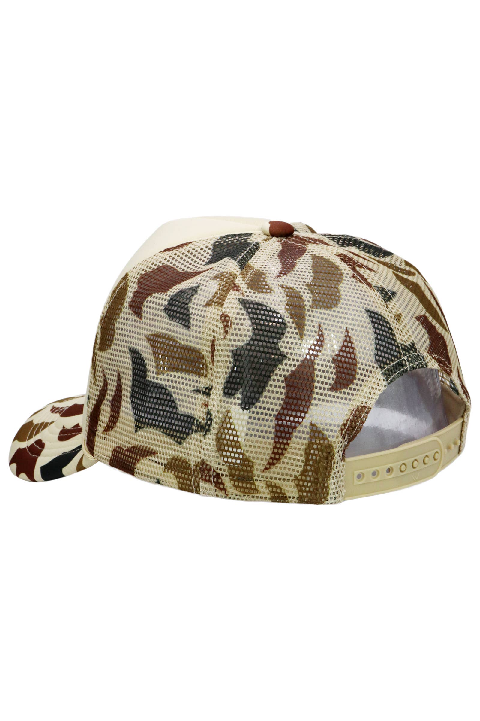 Cap Zone - Wholesale Trucker Hat - Unisex - Camouflage Five Panel Foam Trucker Hat11