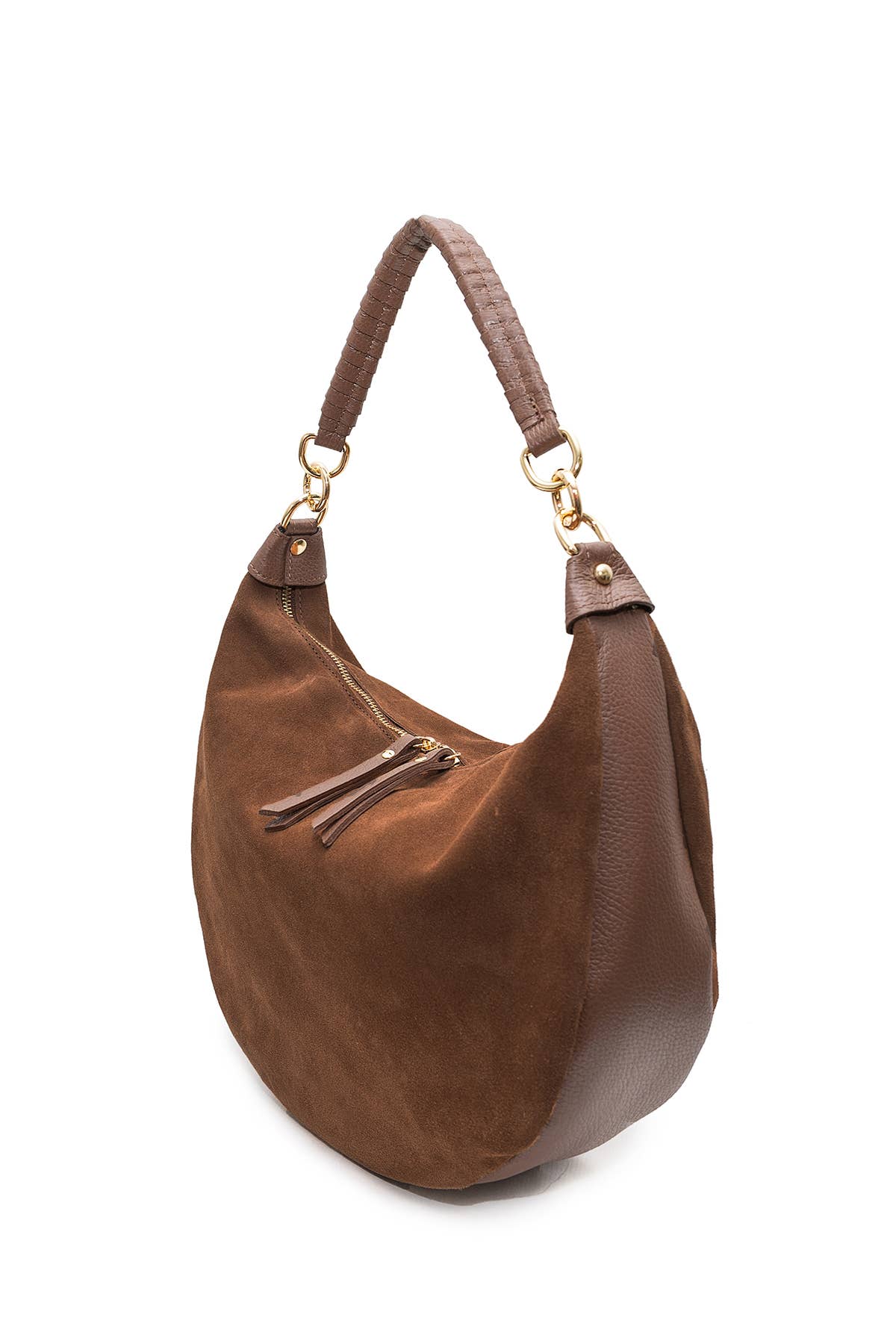 Cherry Paris - Wholesale Shoulder Bag - Women's - NADINE SUEDE Bag - 416532