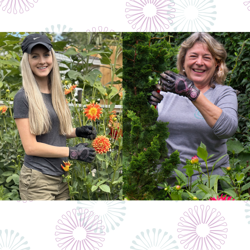 Blk Pink WEEDIES - Women's Gardening Gloves for wholesale on Faire2