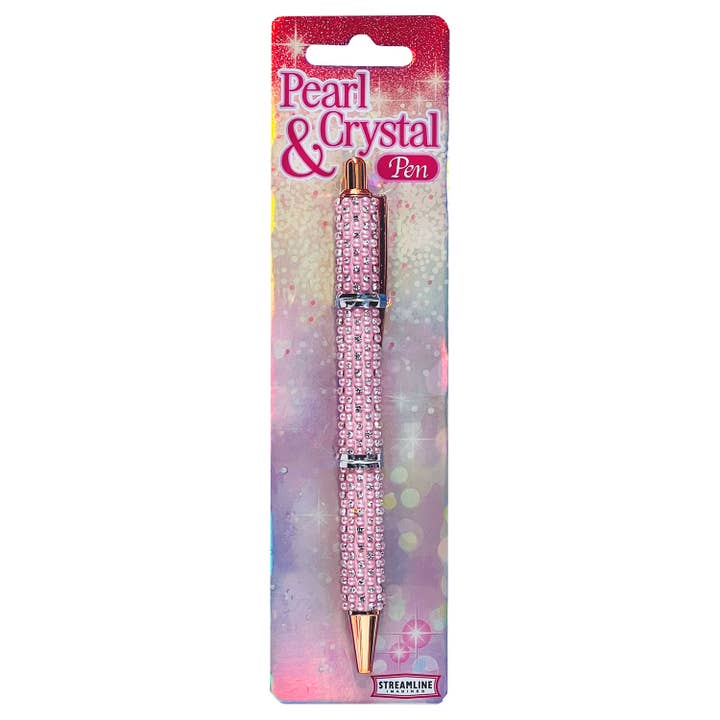 Disco Glitter Penna - Rosa för wholesale av Streamline