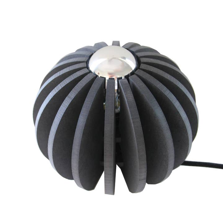 Table lamp/bedside lamp D20cm Wrecking Ball Black for wholesale by RIF Luminaires