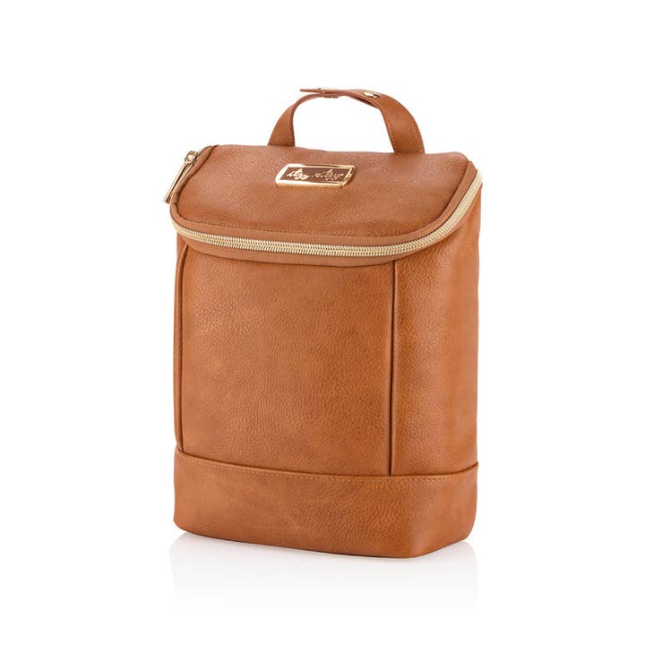 Itzy Ritzy - Wholesale Wet Bag - Kids & Baby - Cognac Chill Like A Boss™ Bottle Bag1