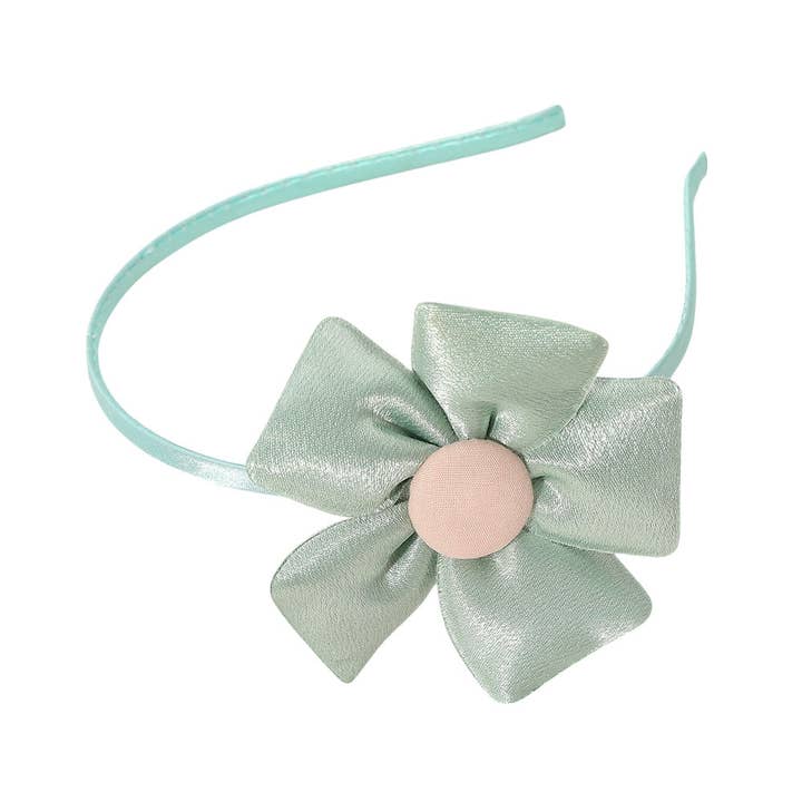Sensibling Corp. - Wholesale Fashion Headband - Women's - 12PCS -Satin Feel Fabric Petal Flower Headband4