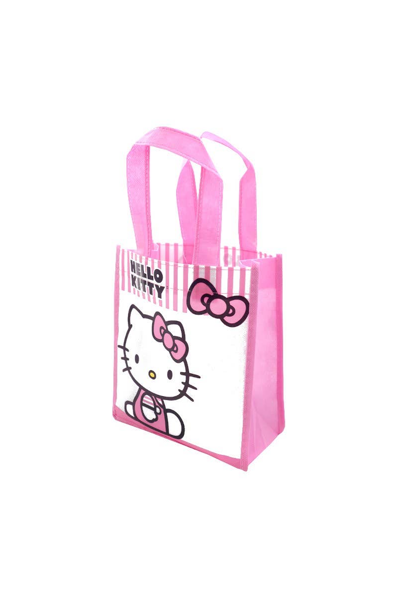 PINEAPPLE Beauty - Wholesale Draagtas - Uniseks - UPD SHKT Hello Kitty Kleine Milieuvriendelijke Roze Tas - 24 stuks2