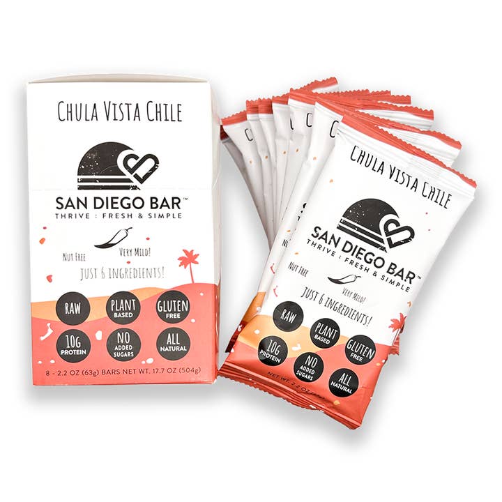 San Diego Bar - Wholesale Snack Bar - San Diego Bar Chula Vista Chile ( 8 Pack )