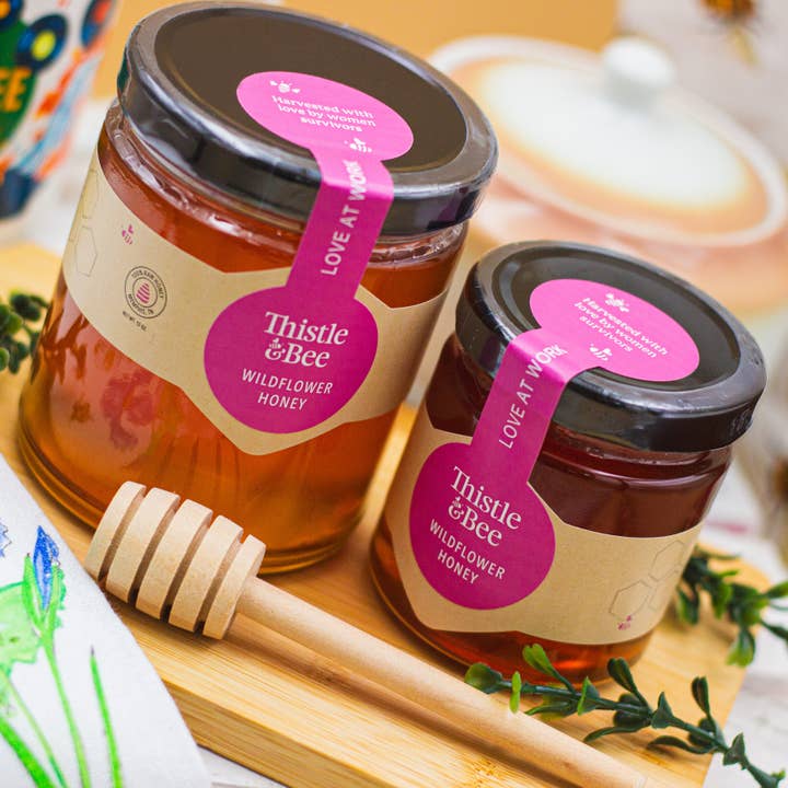 Honey - Local Wildflower for wholesale by Thistle & Bee Enterprises