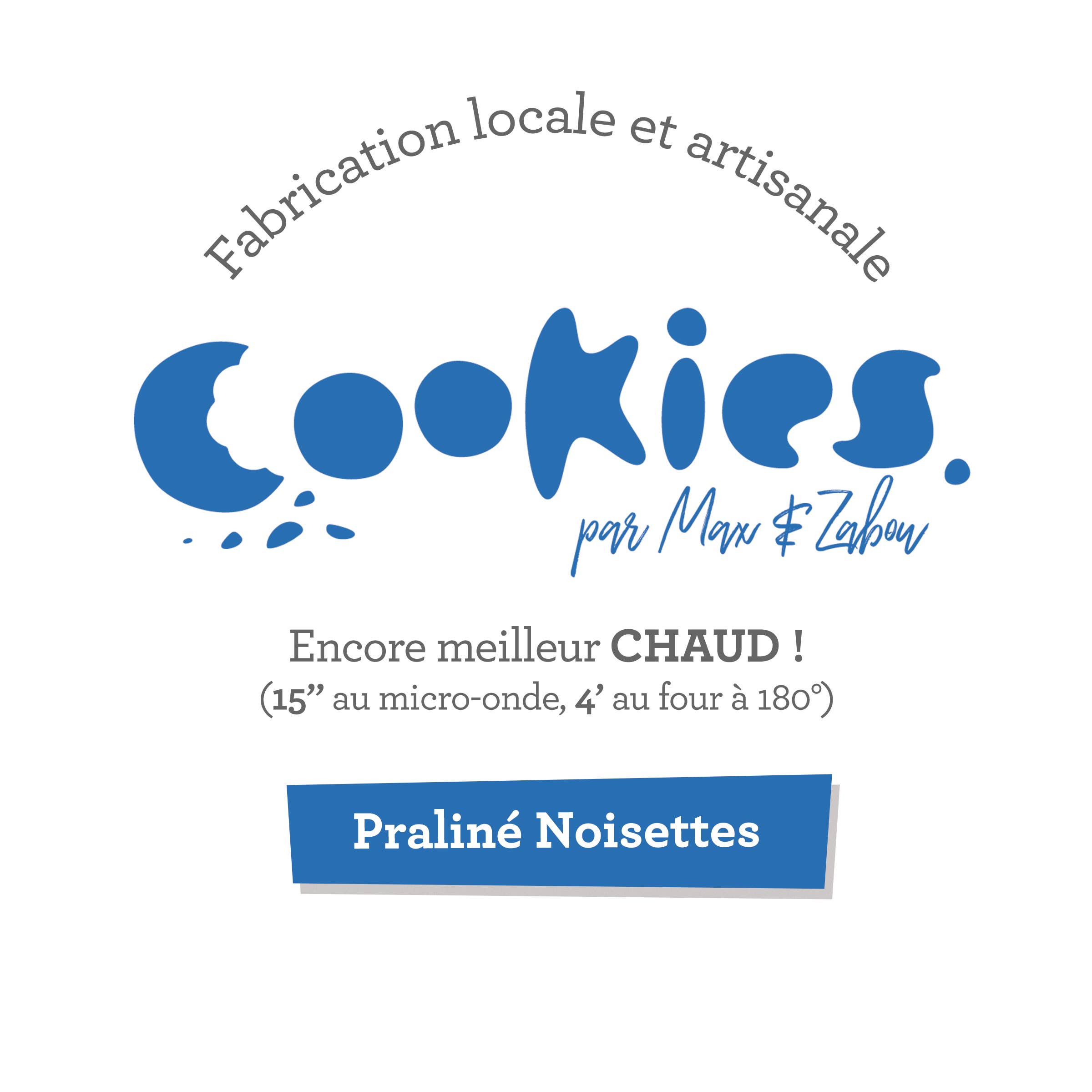 Les OooKies par Max&Zabou Délices - Wholesale Cookie - Praline cookies and caramelized hazelnuts1