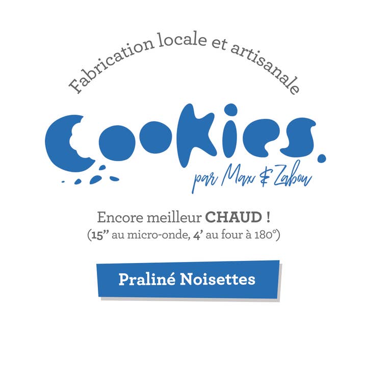 Les OooKies par Max&Zabou Délices - Wholesale Cookie - Praline cookies and caramelized hazelnuts1