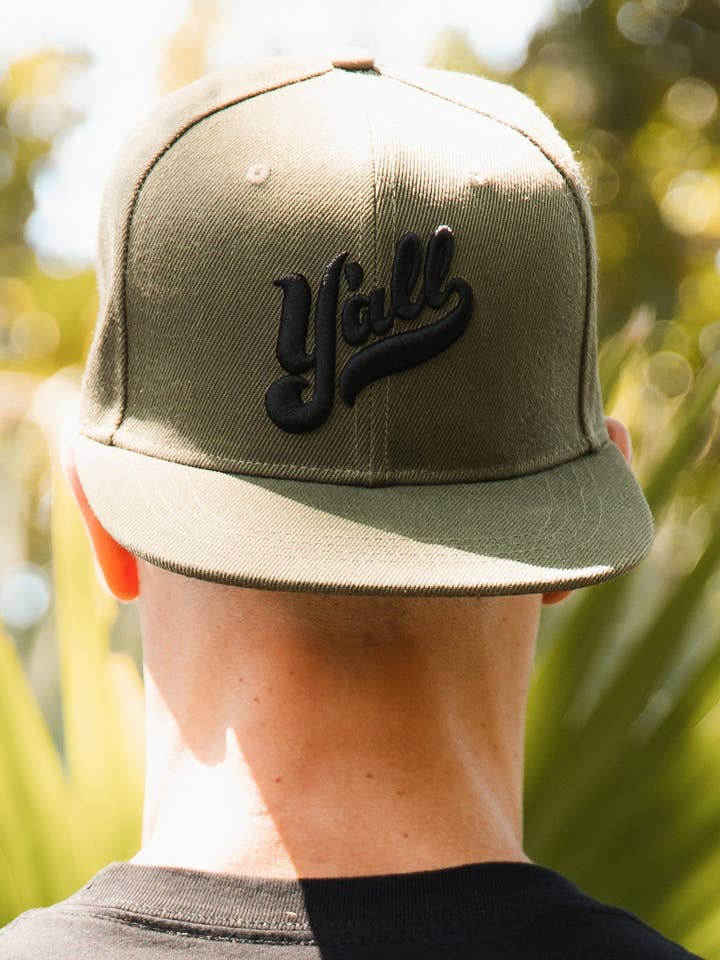 Y'all Snapback Hat for wholesale by In God We Must