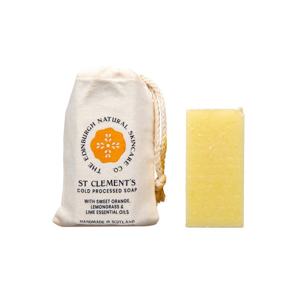 The Edinburgh Natural Skincare Company - Wholesale Bar Soap - St Clements Cold Processed Soap