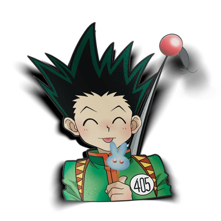 GON EATING ICE CREAM VINYL STICKER { HxH } for wholesale by Usagi x Usagi, LLC