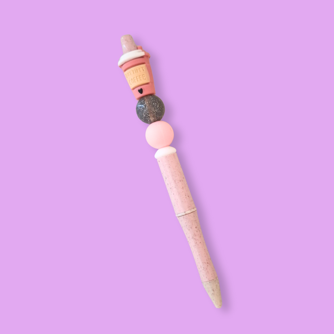 Menoj - Wholesale Pen - Pearl pen - Coffee2