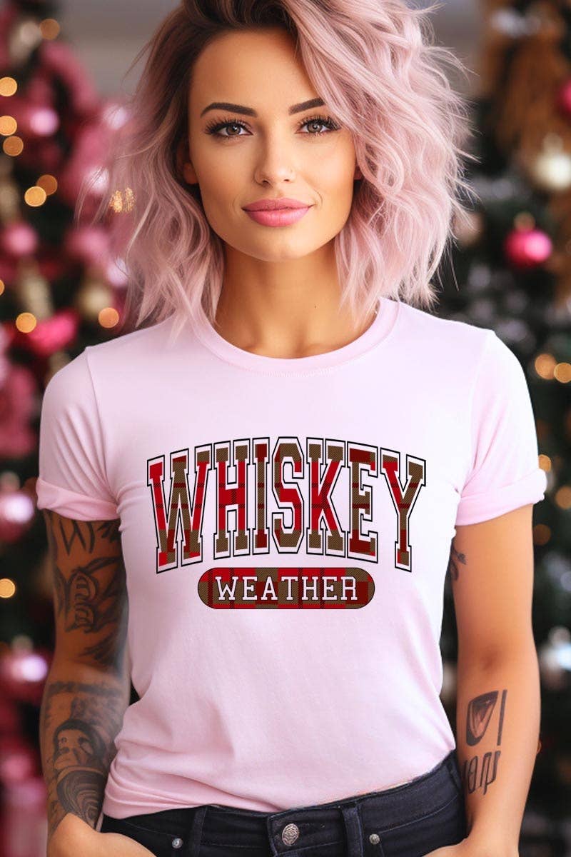 COLORBEAR - Wholesale T-Shirt (Graphic) - Women's - Whiskey Weather Graphic Tee12