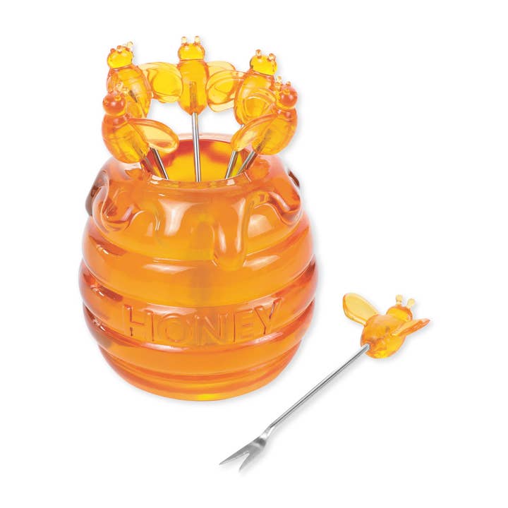 7-delars cocktailpinneset med honungsbin för wholesale av Supreme Housewares