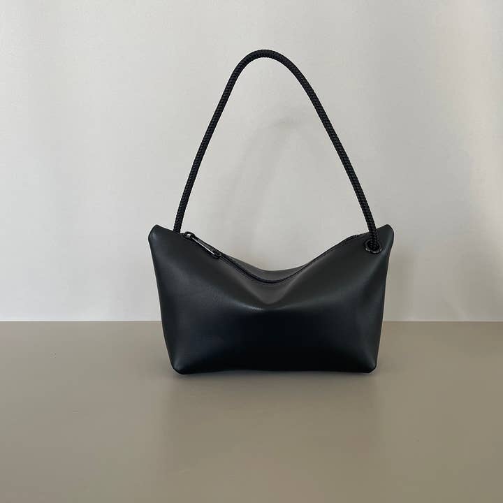 Marieke Jacobs - Wholesale Pouch - Women's - CORD pouch - leather - grayscale tones
