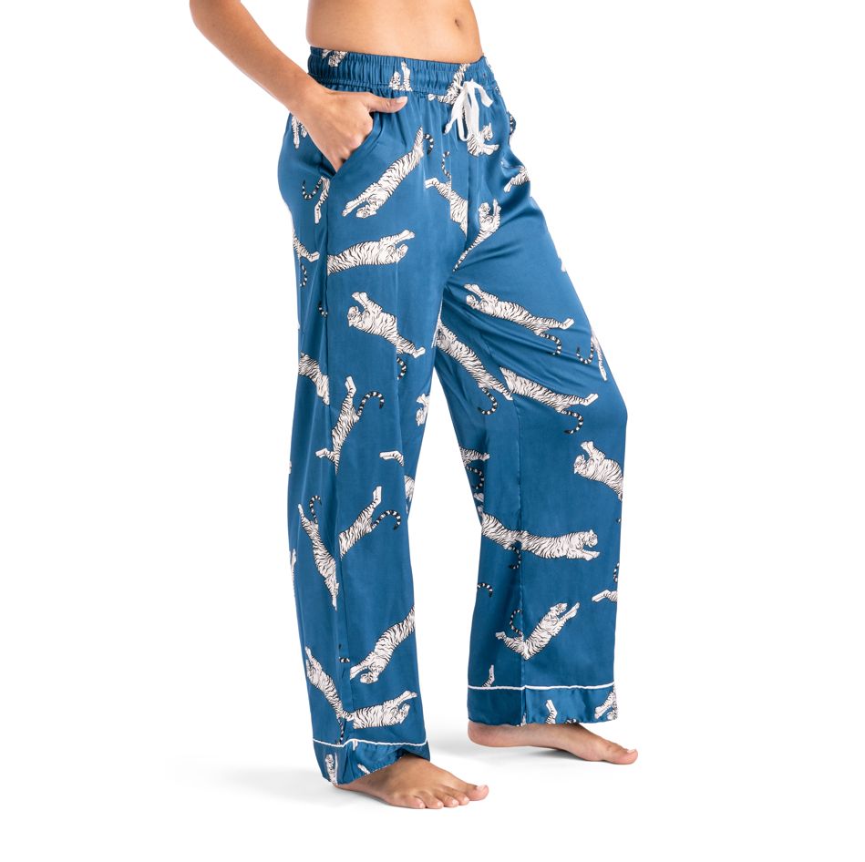 DM Merchandising – calças de pijama - Mulher por atacado – Calças de Pijama de Cetim Hello Mello Beauty Sleep à Unidade5