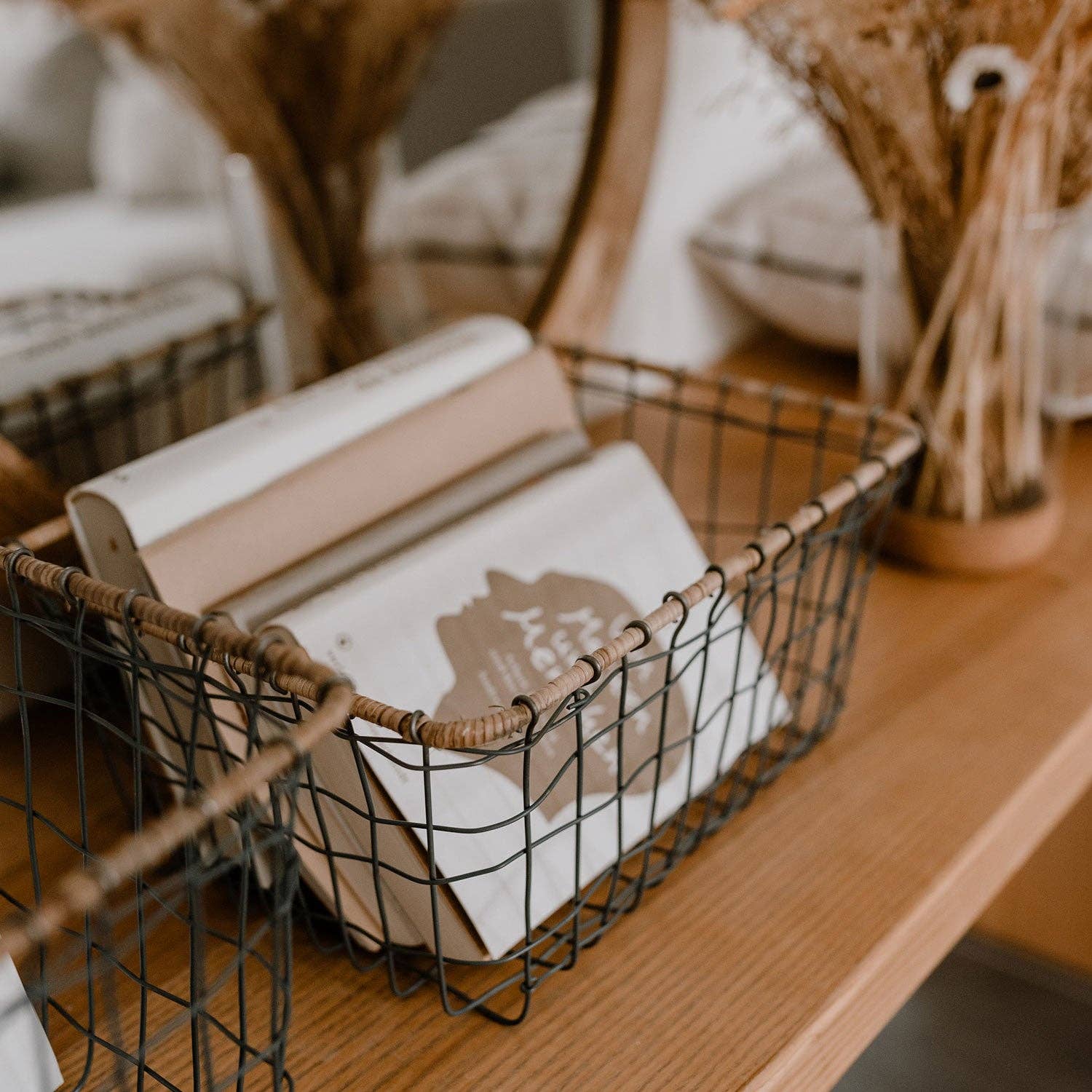 Eulenschnitt - Wholesale Basket - wire basket square 30x23 cm (PU = 6 pcs)3