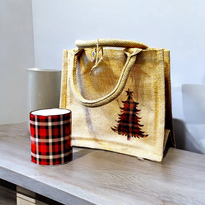 URBAN.ITY SRL - Wholesale Wine Gift Bag - Tartan Gift Bag5