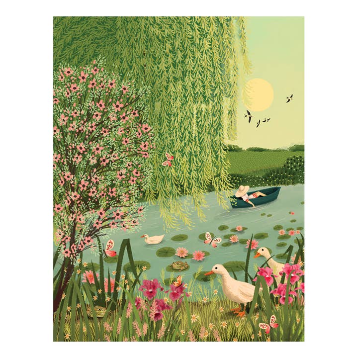 Carte d'anniversaire No SRP - Peaceful Meadow pour la vente par Studio Eleven Papers