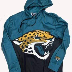 Felpa con cappuccio stampata dei Jacksonville Jaguars per la vendita all'ingrosso da parte di Turnovers Inc