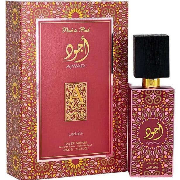 Lattafa Ajwad Pink to Pink 2.0 oz EDP – Floral Amber Unisex for wholesale by Daspar