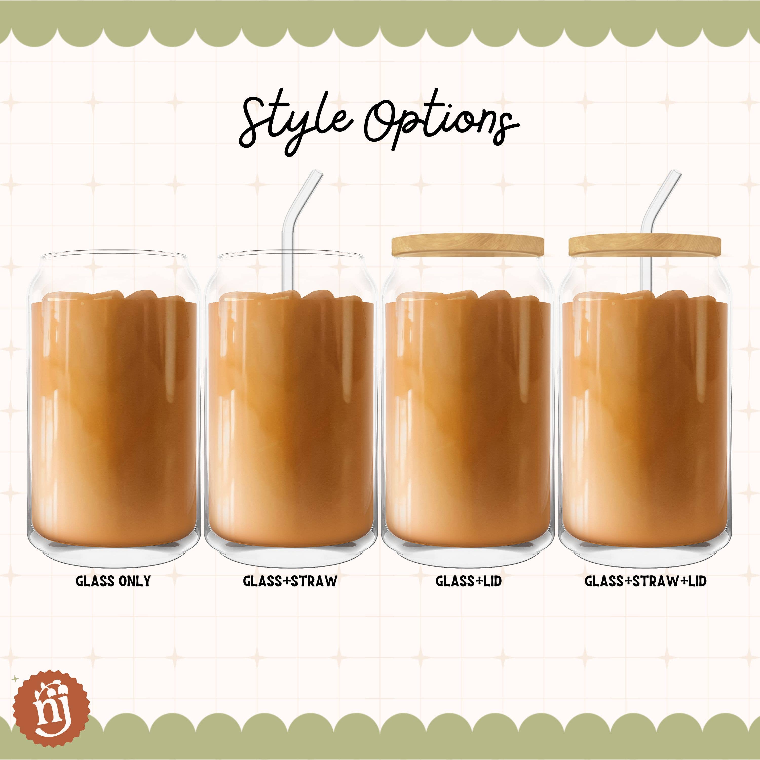 Nearly June Design Co - Vente Verre/tasse - Charme Céréale Boîte Café Verre4