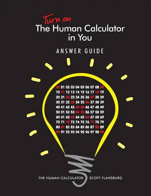 Books by splitShops - Wholesale Book - Adult - Turn on The Human Calculator in You Answer Guide: The Human Calculator Answer Guide - Paperback0