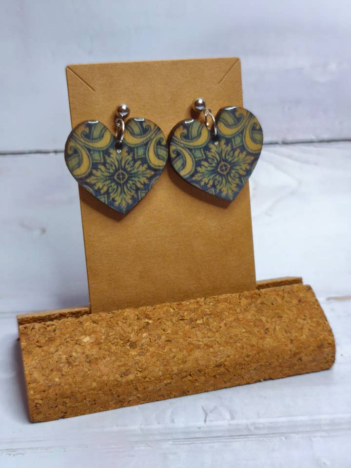 Brincos Linea Wood por atacado de fimminà sicily boutique