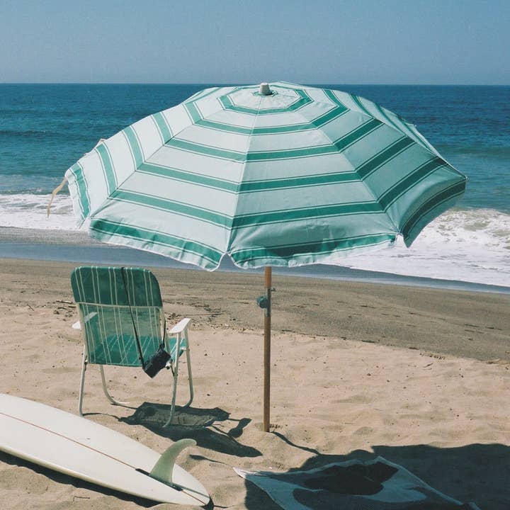 Overexposed – wholesale Strandparasoll – Bronte Stripe Paraply0