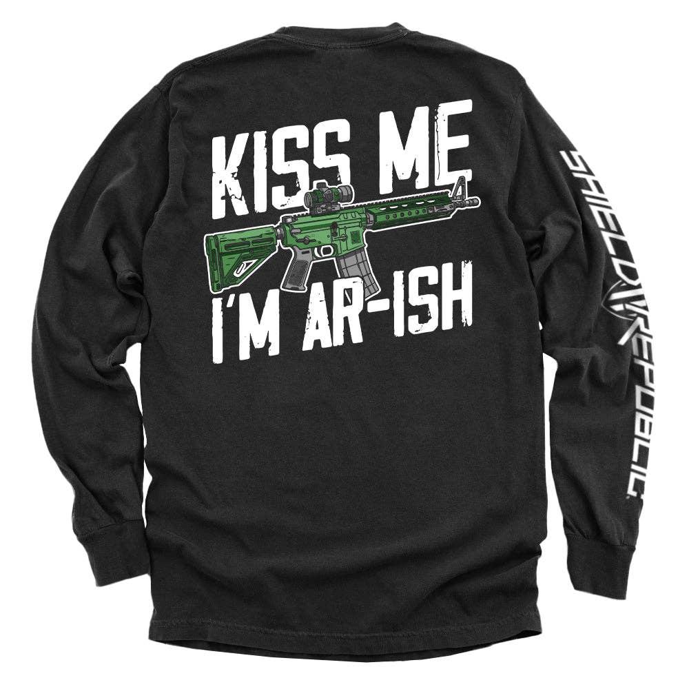 Shield Republic - Wholesale Screen Printed T-Shirt - Men's - Kiss Me I'm AR-ish11